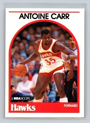 1989-90 NBA Hoops - Antoine Carr #278 - Image 1 of 2