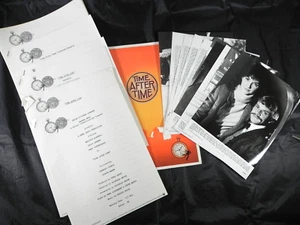 1979 TIME AFTER TIME Original Press Kit incl 9 Photos, Text & Folder - McDowell - Picture 1 of 9