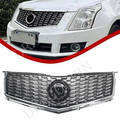 Parrilla superior de parachoques delantero cromada para Cadillac SRX 2010-2016 2012 Foto 1 de 4