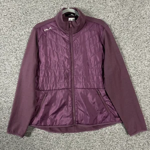 RLX Ralph Lauren Women's Size XL Cool Wool Hybrid Full Zip Jacket - Aurora - Picture 1 of 12