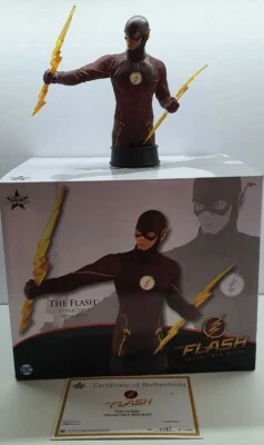 Mini busto coleccionable The Flash edición limitada 187/1k 2017 icon heroes estatua Foto 1 de 4