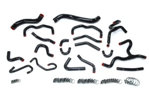 HPS Black Silicone Radiator +Heater Hose Kit Coolant OEM Replacement 57-1709-BLK - Picture 1 of 3