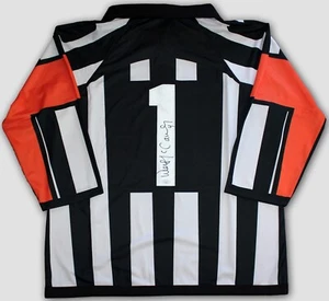 WES MCCAULEY SIGNED NHL REFEREE CUSTOM HOCKEY TRIKOT HANDSIGNIERT +JSA COA - Bild 1 von 2