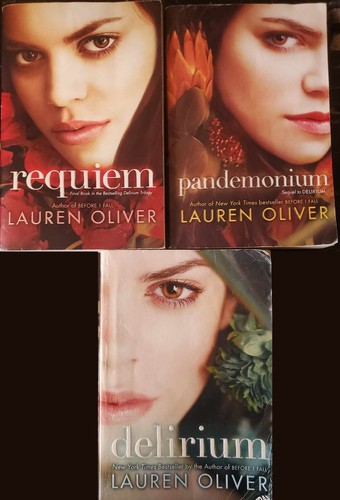 Delirium Trilogy: Delirium / Requiem / Pandemonium by Lauren Oliver ...