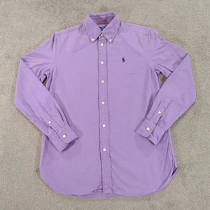 Ralph Lauren Shirt Mens XS Purple Long Sleeve Relaxed Fit Button Down - Picture 1 of 9