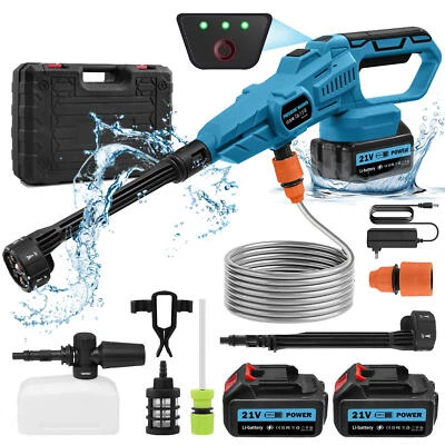 4200W For Battery Makita Pressure Washer Car Mobile Pressure Washer Spray Gun - Image 1 of 4