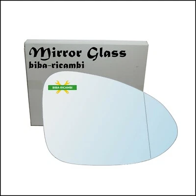 Vetro Specchio Nudo Adesivo Asferico Lato DX-Passeggero Per Porsche Macan (95B) - Immagine 1 di 3