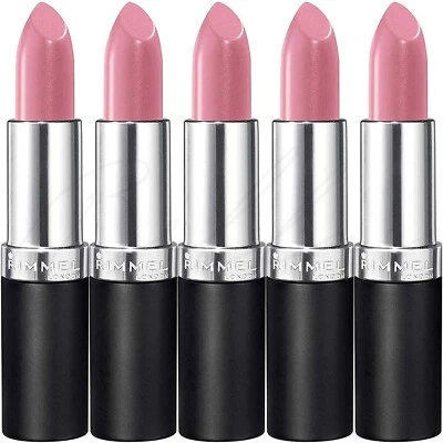 RIMMEL Lasting Finish Lipstick Smooth & Creamy 4g - 006 Pink Blush *PACK OF 5* - Image 1 of 4