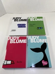 Judy Blume set of 4 NEW paperback books modern edition FAST SHIPPING - Picture 1 of 10