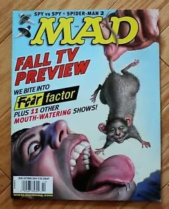 Revista Canada Mad; octubre de 2004; #446; We Bite Into Fear Factor - Imagen 1 de 5