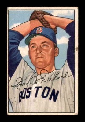 1952 Bowman #250 Ike Delock RC VG X3370723 - Image 1 of 3
