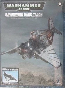Warhammer 40K Dark Angels Ravenwing Dark Talon/Nephilim Jetfighter - Picture 1 of 1