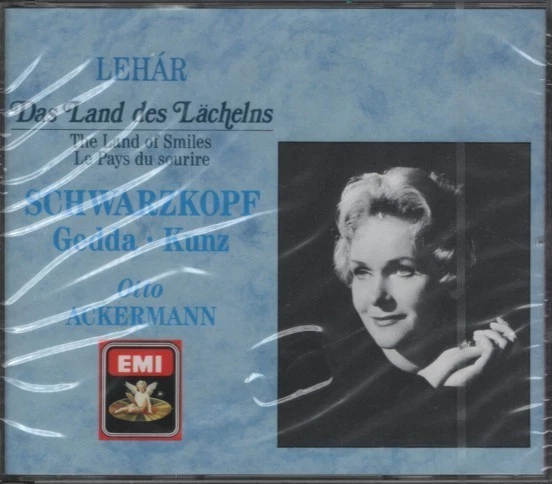 Lehár: Das Land des Lächelns - Schwarzkopf, Gedda, Ackermann - Emi 2 CDs OVP - Bild 1 von 2