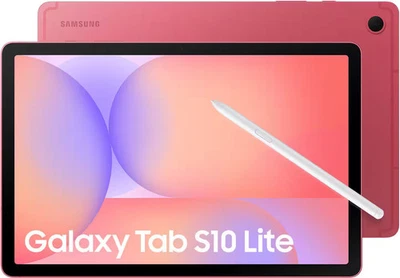Samsung - Galaxy Tab S10 Lite - 10.9" 128GB - Wi-Fi - con S-Pen - Rojo Coral Foto 1 de 4