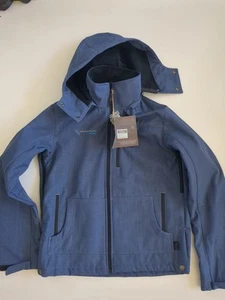 StS Ranchwear Western Jacket Mens Barrier Softshell M Blue STS5543 - Picture 1 of 8