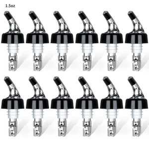 Automatic Measured Bottle Pourer - 1.5oz/45ml Quick Shot Spirit Measure Poure... - Picture 1 of 6