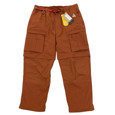 Pantalones cargo Nike ACG Smith Summit para hombre con cremallera talla L color ruso oscuro FN0428-245 Foto 1 de 4