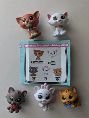 Aristocats Disney Doorables Serie 5 ¡Colección COMPLETA! Lote de 5; Toulouse + Más  Foto 1 de 3