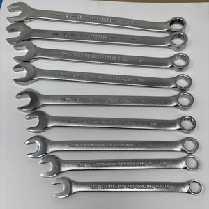 Proto MASD 9 PC Metric Professional Combination Wrench Set 12 Point 10mm-18mm US - Imagen 1 de 14