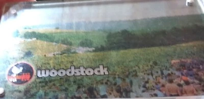 Vintage Woodstock lenticular print 2009--40 years - Image 1 of 4