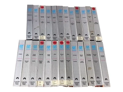 Star Trek Next Generation VHS Collector's Edition 25 Tape Lot Columbia - Image 1 of 4