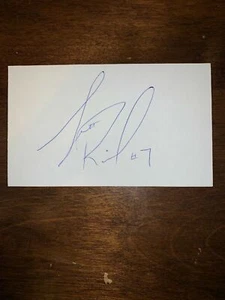 SCOTT RISLOV - FOOTBALL - AUTOGRAMM SIGNED - INDEX CARD - ORIGINAL -C2157 - Bild 1 von 1