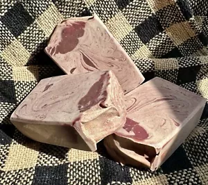 Orange Cranberry Pumpkin Goat Milk Soap. Price Is For ONE BAR OF SOAP. - Picture 1 of 3