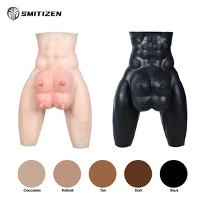 Smitizen Cosplay Costumes Silicone Cow Udders Pants Fetish Bdsm Transgender  - Picture 1 of 16