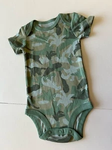 Camisa de punto Child of Mine verde Dinasour talla 3-6 M - Imagen 1 de 3