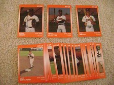 1990 SAN JOSE GIANTS TEAM SET STAR CO (30 CARDS) STEVE HOSEY ROYCE CLAYTON