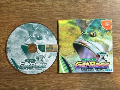 DREAMCAST SEGA JAPAN dream cast GET BASS - Image 1 of 2