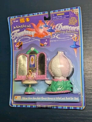 MAGICAL FANTASY DANCERS TWIRLING BALLERINAS Rose Vintage 1997 New NOS (Ch) - Image 1 of 4