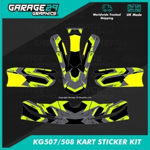 KG507/508 KART STICKER KIT - BANSHEE - COLOUR 2 - CUSTOMISABLE - Picture 1 of 3