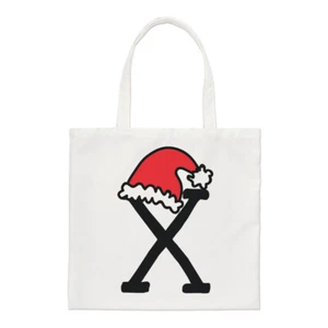 Lettera X Natale Cappello Regolare Borsa Grande Divertente Rosso Babbo Bambini - Bild 1 von 1