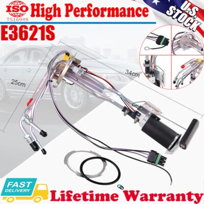 E3621S Fuel Pump With Hanger Assembly For Chevrolet GMC C K 1500 2500 3500 88-95 - Image 1 of 4