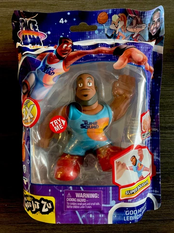 Lebron James Space Jam Heroes of Goo Jit Zu Limited Edition Stretch Toy, WOW🔥 Cover