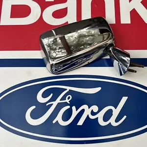 GENUINE FORD CORTINA CAPRI ESCORT Mk2 Mk3 MIRROR And PAD 76BB17531BA Right Side - Picture 1 of 6