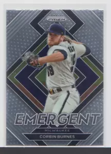 CORBIN BURNES : MLB - 2022 - PANINI PRIZM EMERGENT - CARD No # E-14 - Picture 1 of 2