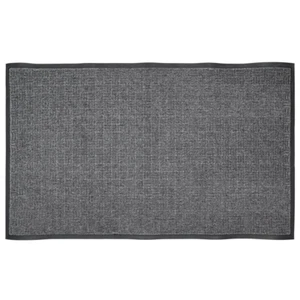 36x60 in Large Charcoal Gray Rubber Commercial Door Mat Outdoor Entry Rug Porch - Picture 1 of 12