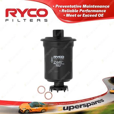 Ryco Fuel Filter for Mitsubishi Lancer CA CB CD CC GSR Petrol 1.5 1.6 1.8 2.0L - image 1 of 2
