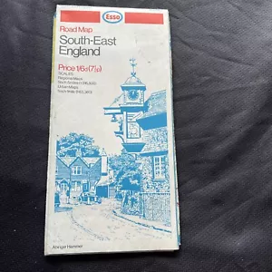 Esso - South-East England - 1970 - Foldable and Reversible Road Map No. 2 - Imagen 1 de 11