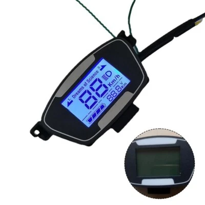 MARKENLOS Elektrofahrrad Roller 4872V Motor Geschwindigkeitsmesser LCD Display (59 Zeichen