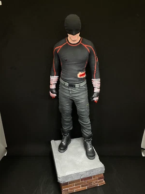 Estatua Fan Art Daredevil escala 1/6, pintada o sin pintar - hecha a pedido Foto 1 de 4