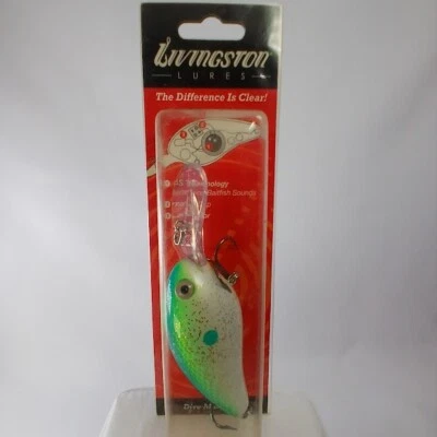 Livingston Crankbait Dive Master 14 Illuminator 3" - 7/8oz. - 8 - 14' Smart Chip - Image 1 of 3