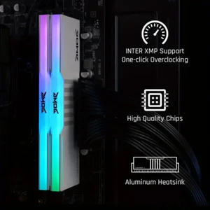GMOG RGB DDR4 RAM (16x2) 32GB 3600MHz - White - Picture 1 of 6