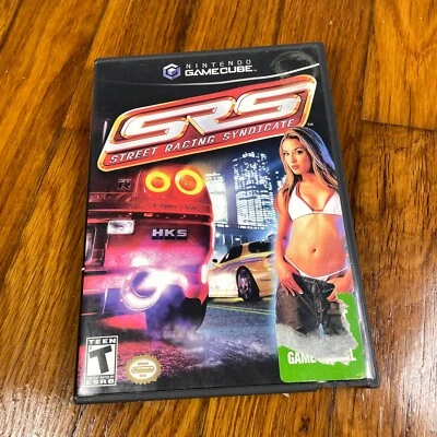 SRS: Street Racing Syndicate (Nintendo GameCube, 2004) CIB Testado - Imagem 1 de 3