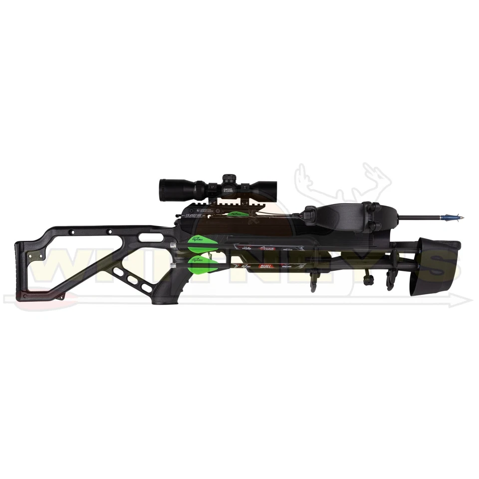 Excalibur Mag Black Crossbow with Scope and Arrows (E16279)