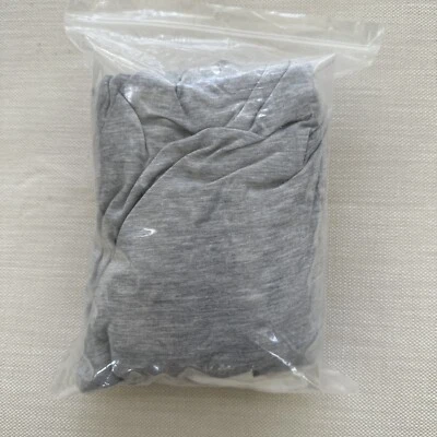 Falda de cuna jersey reciclado gris diestro restauración hardware bebé y niño Foto 1 de 4