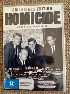 Homicide ~ Volume 11 ~ Collector's Edition ~ Australian Drama ~ NEW/Sealed ~ R0 - Picture 1 of 2