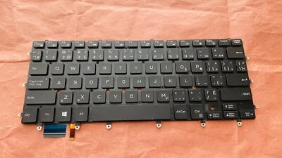 Genuine Dell XPS 9350 9360 Inspiron 7547 7548 Canadian French Keyboard 4H7FD - Image 1 of 2